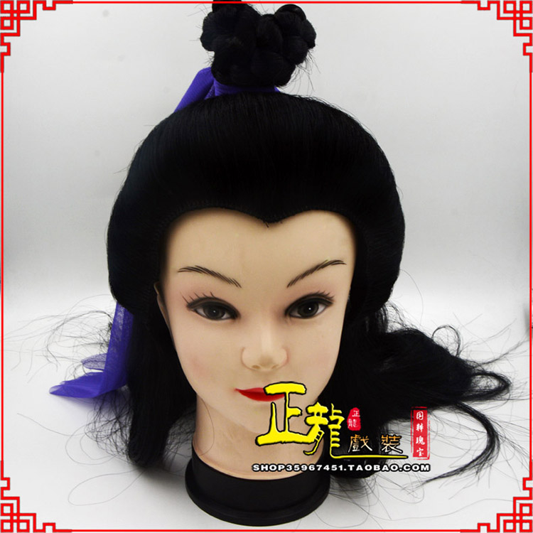 新沂小生头套董永头套古装假发青年头套