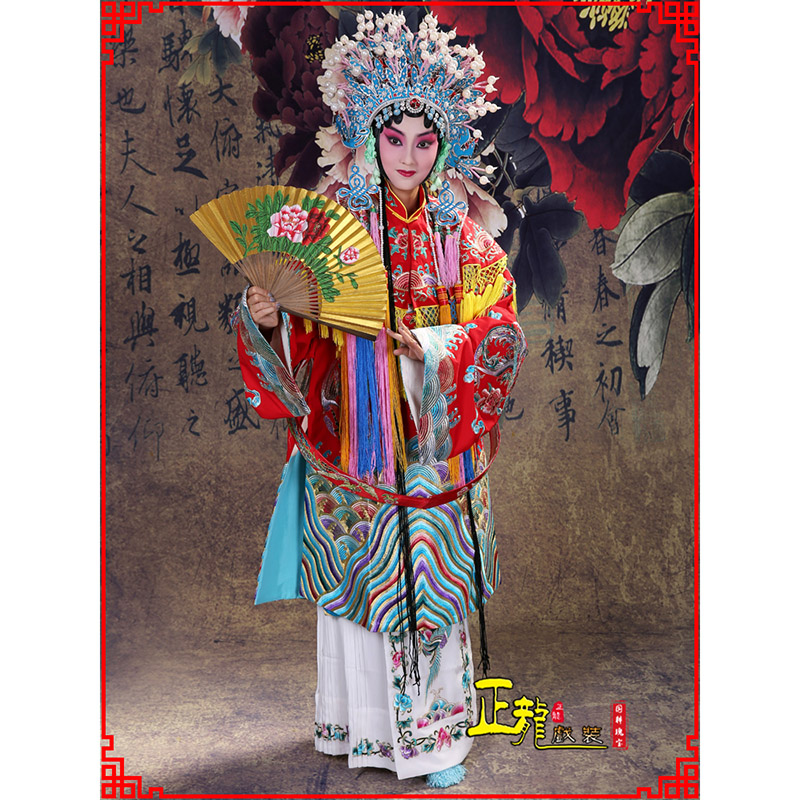 新沂凤袍杨贵妃贵妃醉酒 软绉团凤女蟒